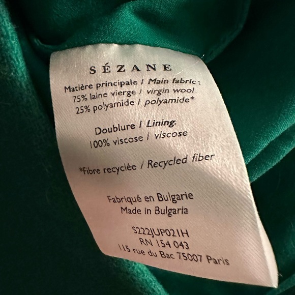 NWOT Sezane Bettie Skirt - Picture 4 of 4